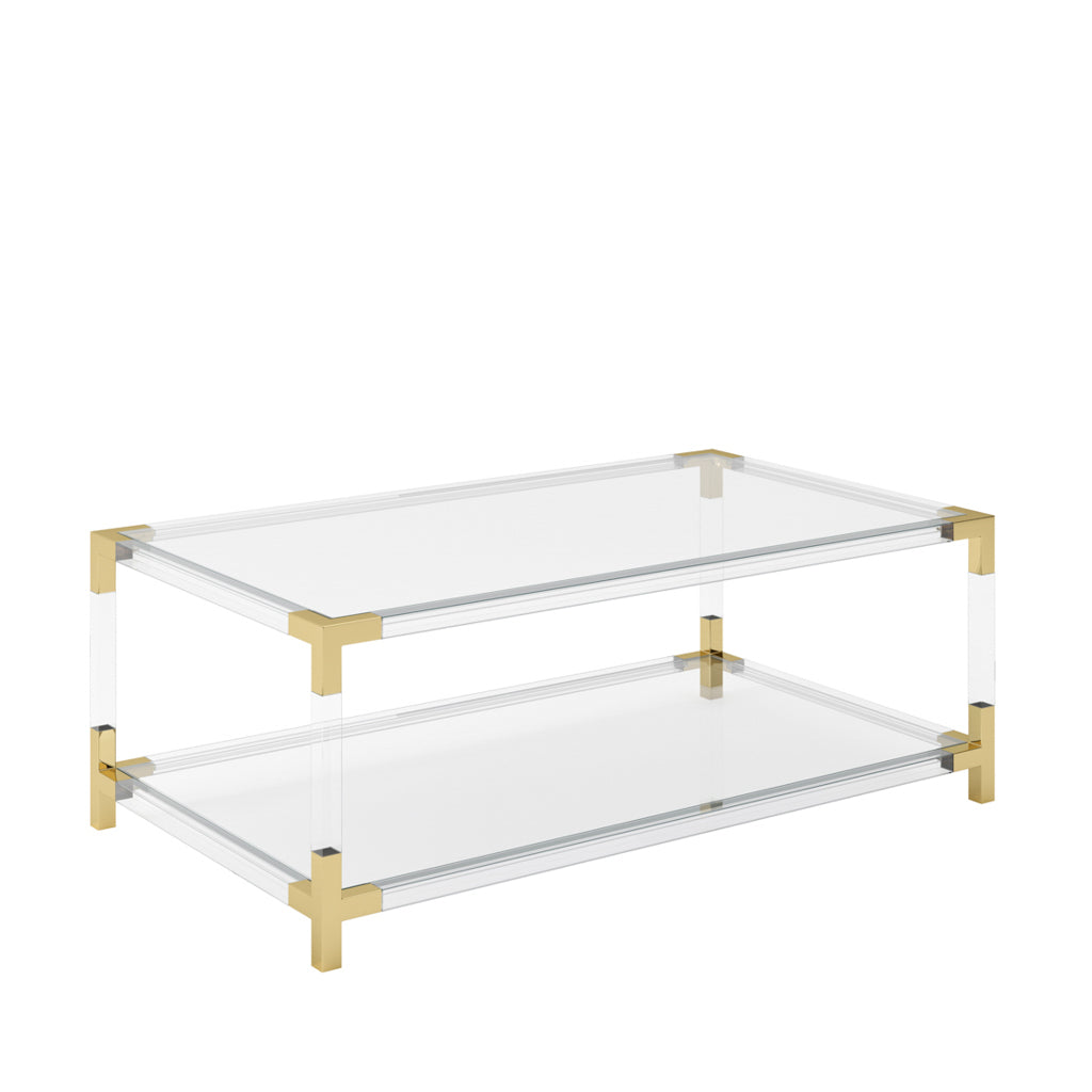 Amangiri Clear Coffee Table lifestyle image