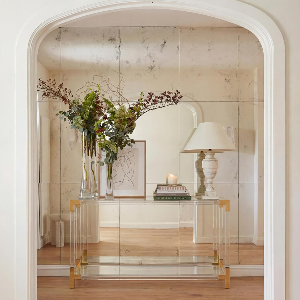Amangiri Clear Console Table product image 1