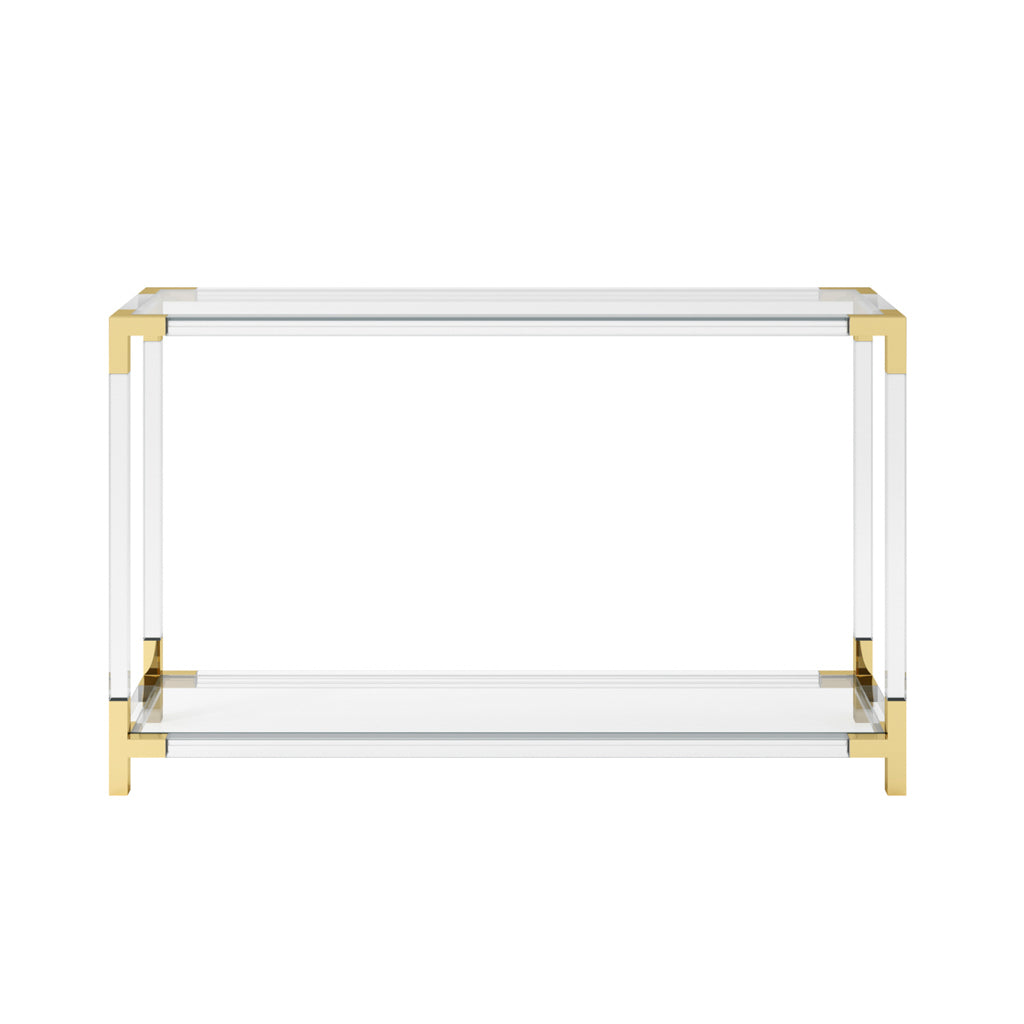 Amangiri Clear Console Table product image 2