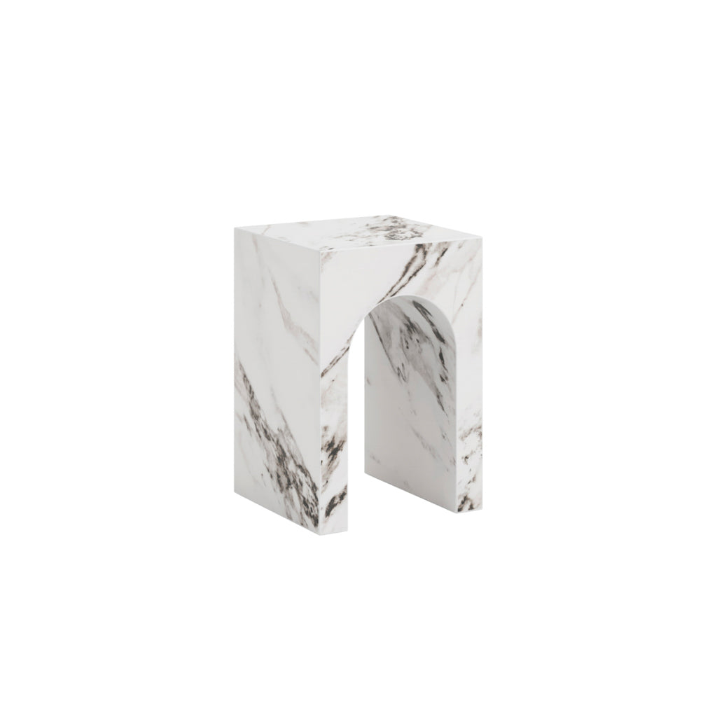 Archie Calacatta Side Table lifestyle image