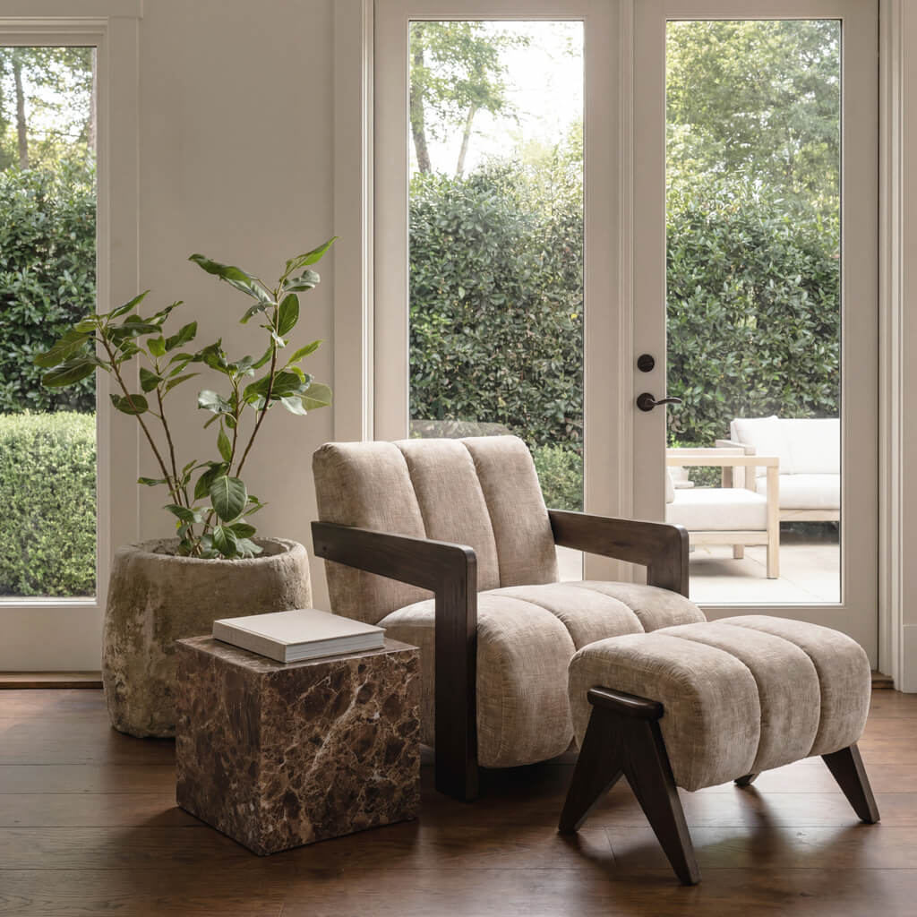 Hudson Porcelain Foot stool product image 1