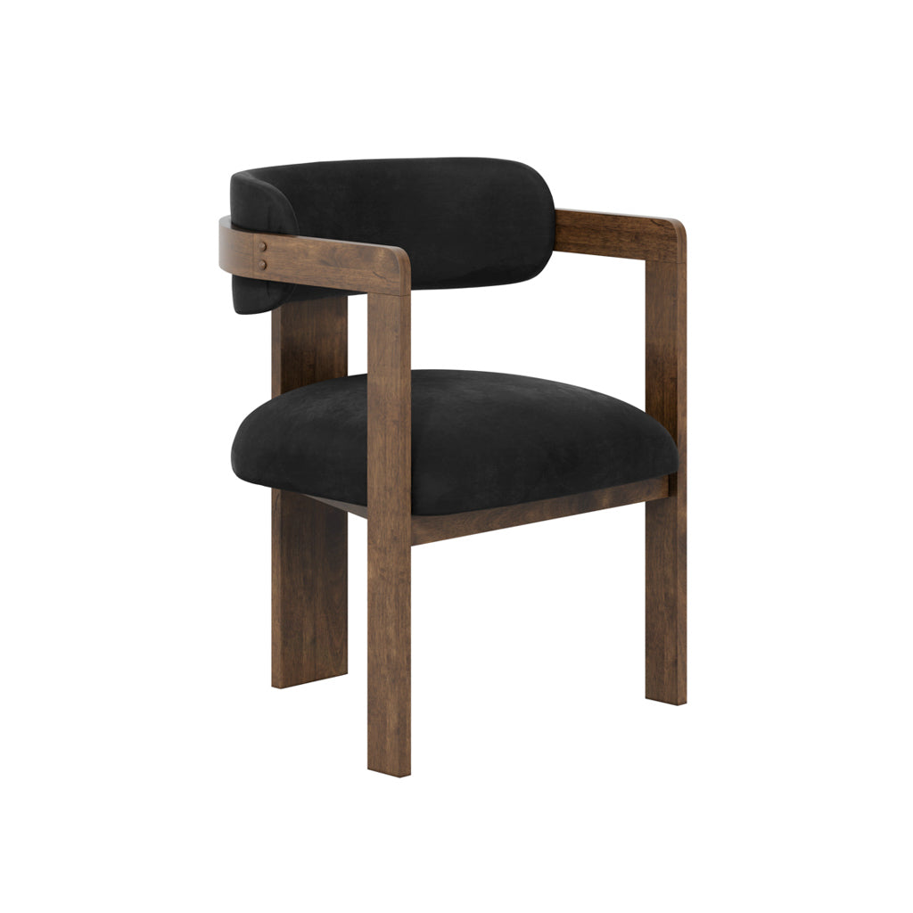 Mai Walnut Dining Chair lifestyle image