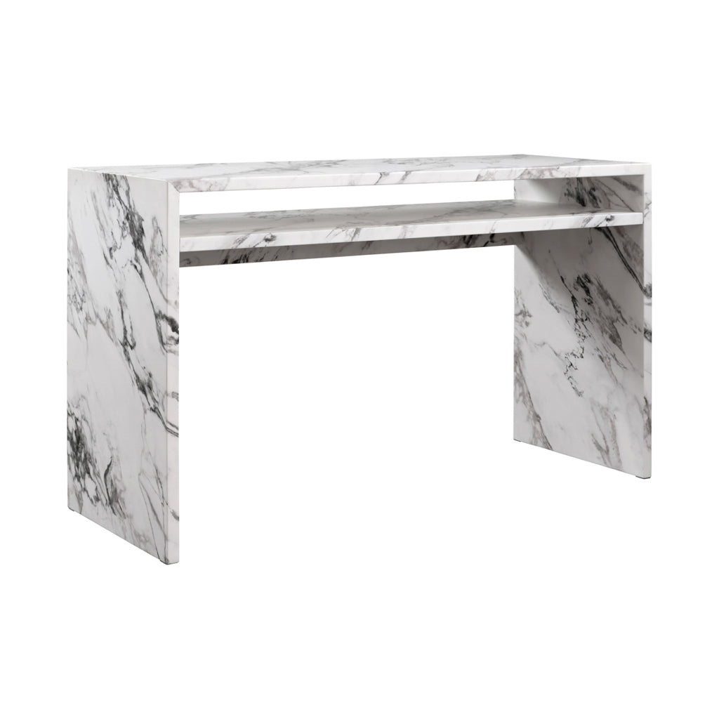 Raffles Calacatta Desk lifestyle image