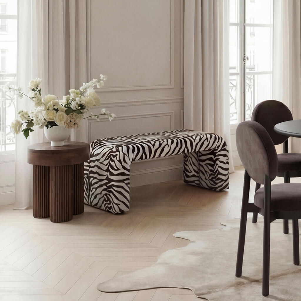 Rosa Zebra Bench product image 1