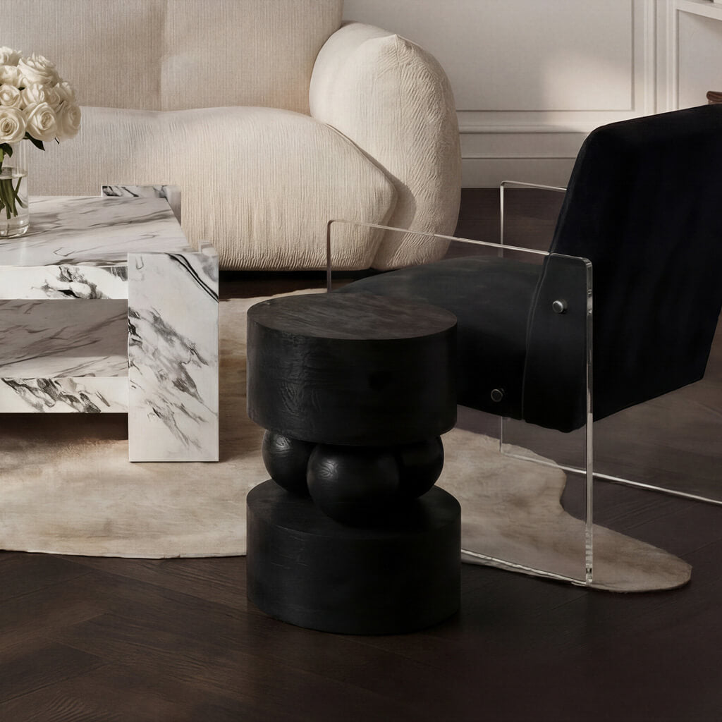 Sachi Black Side Table product image 1