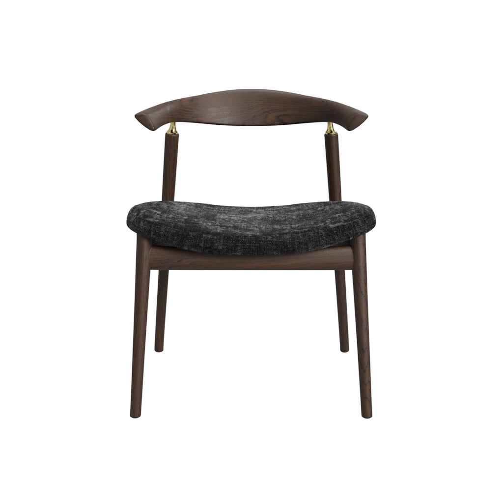 Seine Coal and Chocolate Dining Chair product image 2
