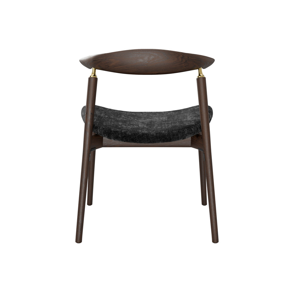 Seine Coal and Chocolate Dining Chair product image 4