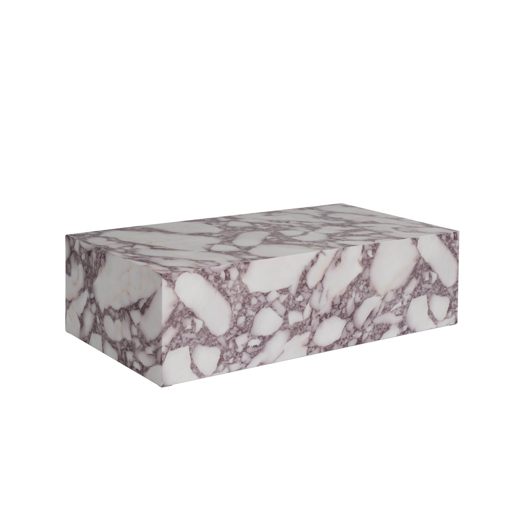 Sur Calacatta Viola Coffee Table lifestyle image