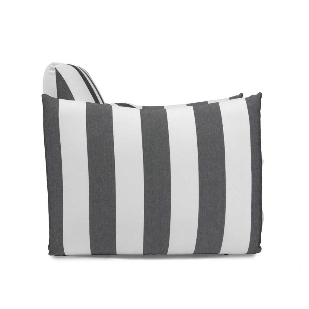 Sycamore Black and White Striped Chair product image 3