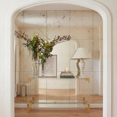 Amangiri Clear Console Table product image 1