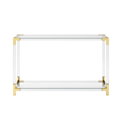 Amangiri Clear Console Table product image 2