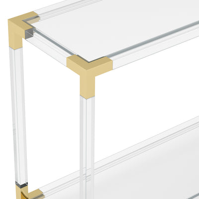 Amangiri Clear Console Table product image 3
