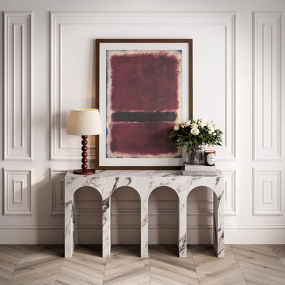 Archie Calacatta Console Table product image 1
