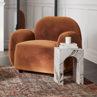 Archie Calacatta Side Table product image 3
