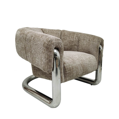 Audrey Dark Beige Chair lifestyle image