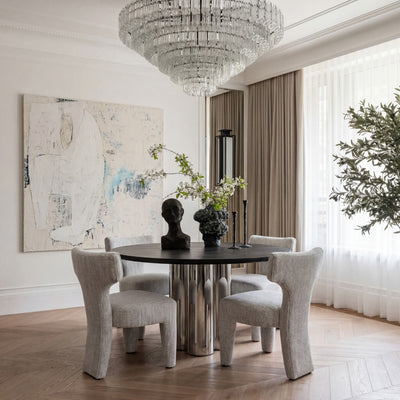 Fallon Beige Marl Chair product image 1