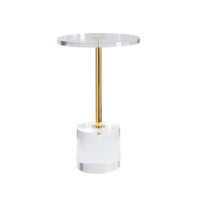 Hollywood Clear Side Table lifestyle image