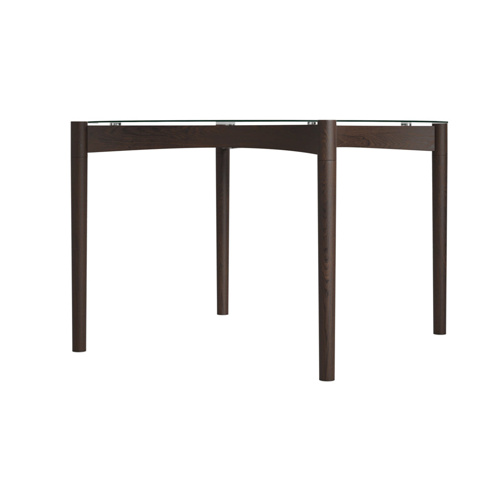 Ned Clear and Chocolate Dining Table product image 2