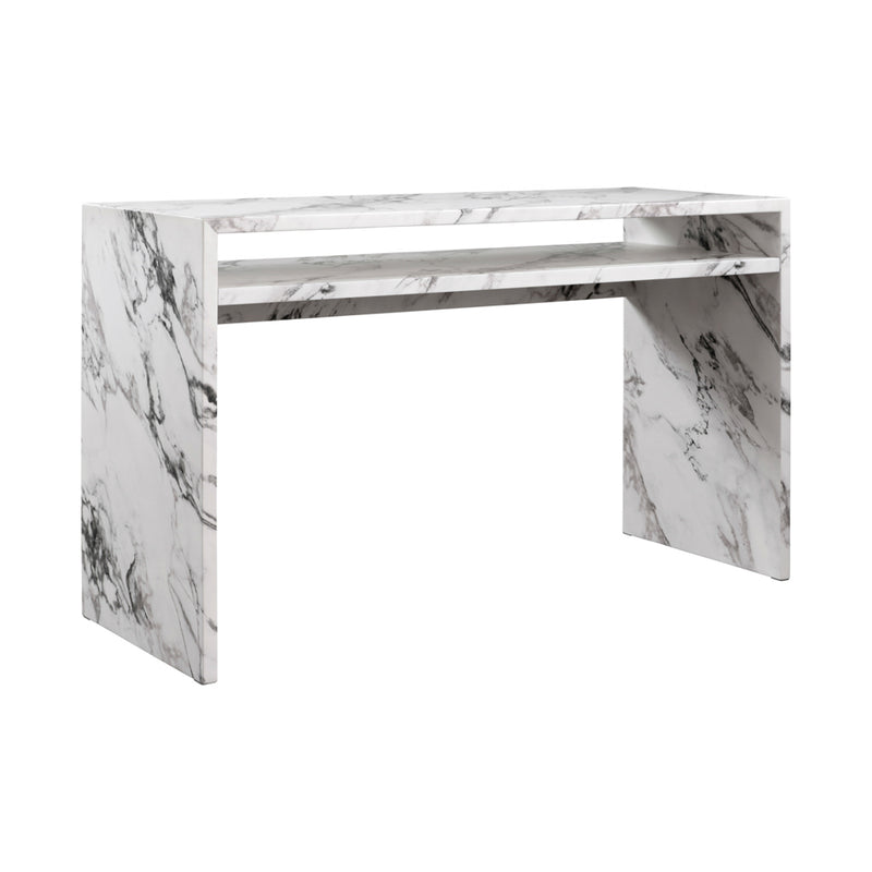Raffles Calacatta Desk lifestyle image