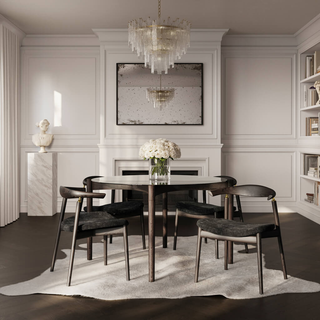 Seine Coal and Chocolate Dining Chair product image 1