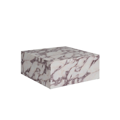 Sur Calacatta Viola Square Coffee Table lifestyle image