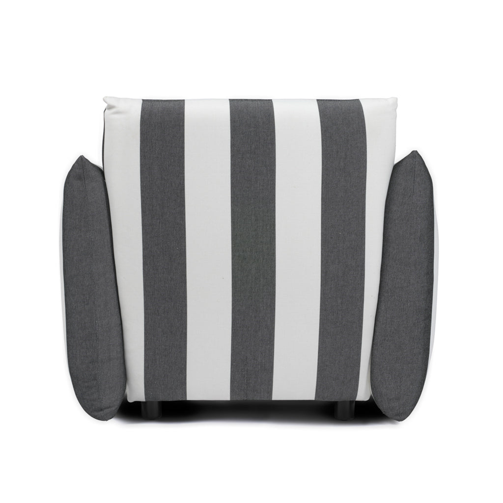 Sycamore Black and White Striped Chair product image 4