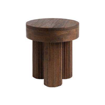 Torio Light Brown Side Table lifestyle image